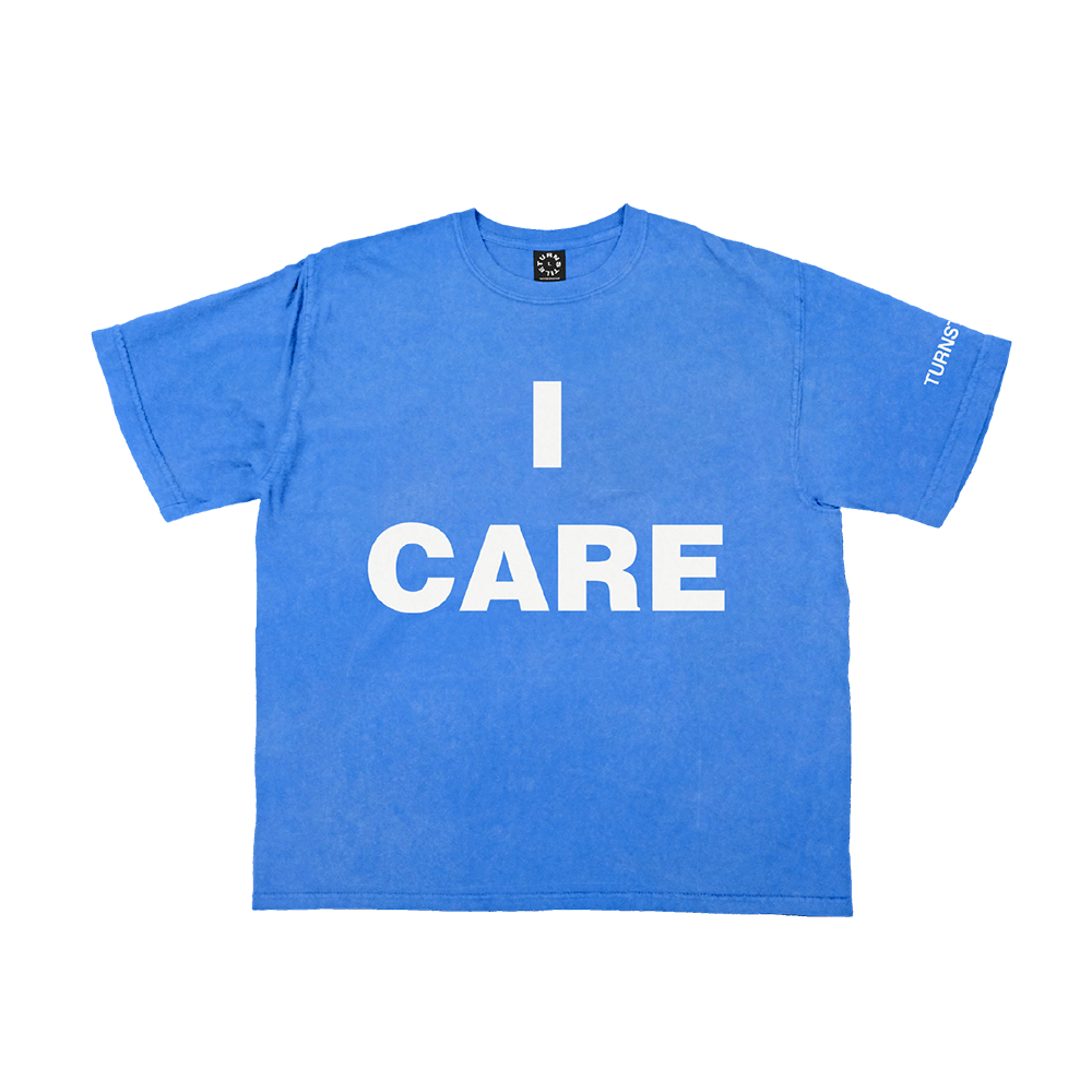 TURNSTILE "I CARE" BLUE TEE