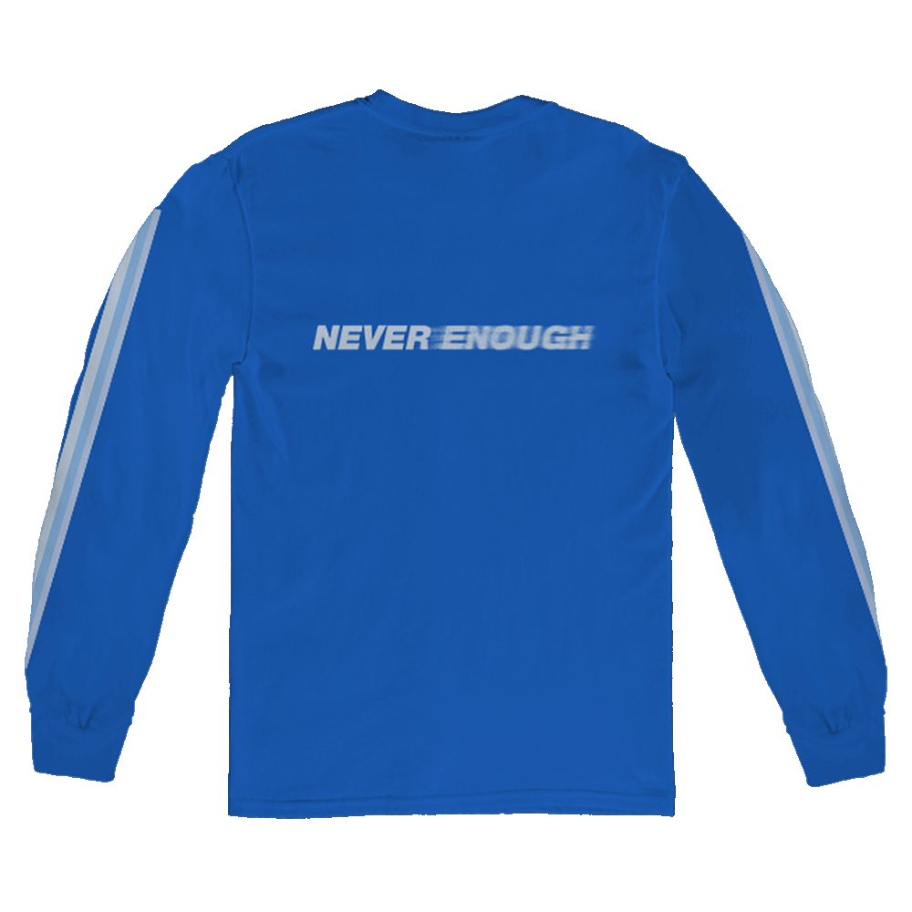 TURNSTILE "NEVER ENOUGH" ROYAL LONG SLEEVE