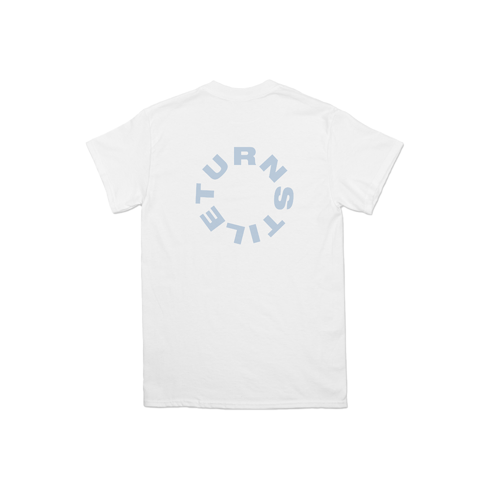 TURNSTILE "BIRDS LYRIC" WHITE TEE