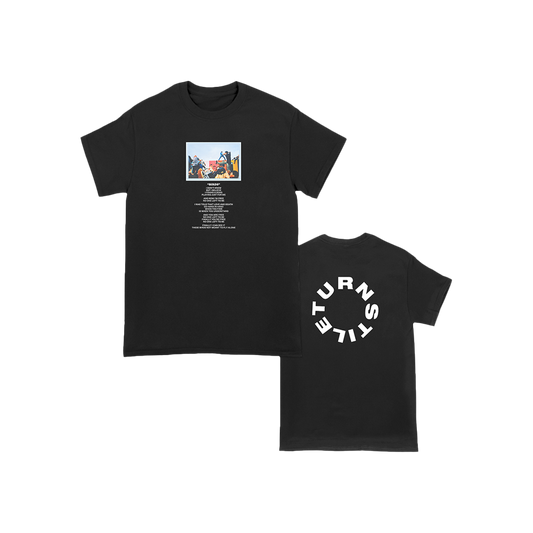 TURNSTILE "BIRDS LYRIC" BLACK TEE